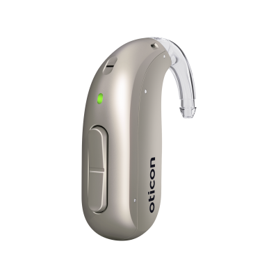 Oticon_Intent_miniBTE_H2-2025_Left_C090ChromaBeige_Hook_1200x1200px_Original-file