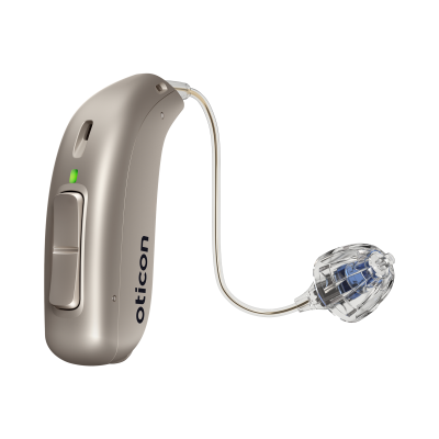 Oticon_Verit_miniRITE_T_H1-2026_Left_C090ChromaBeige_Speaker60_OpenBassDome_1200x1200px_Original-file