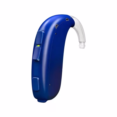 Oticon Xceed Play BTE Super Power color azul